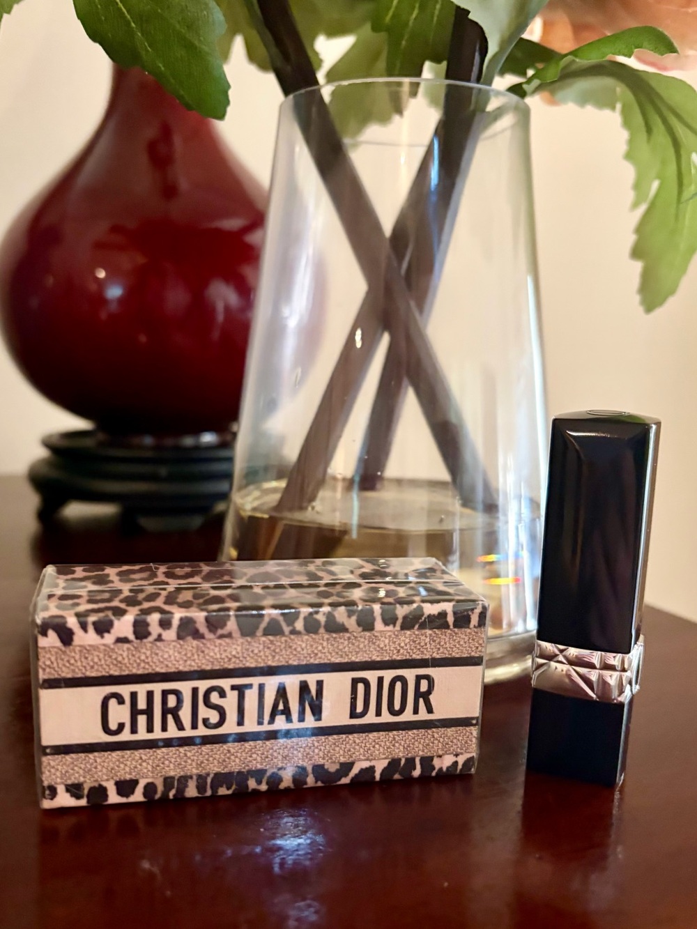 New Rouge Dior Matte Lipstick and Dior Limited Edition Mitzah lipstick holder